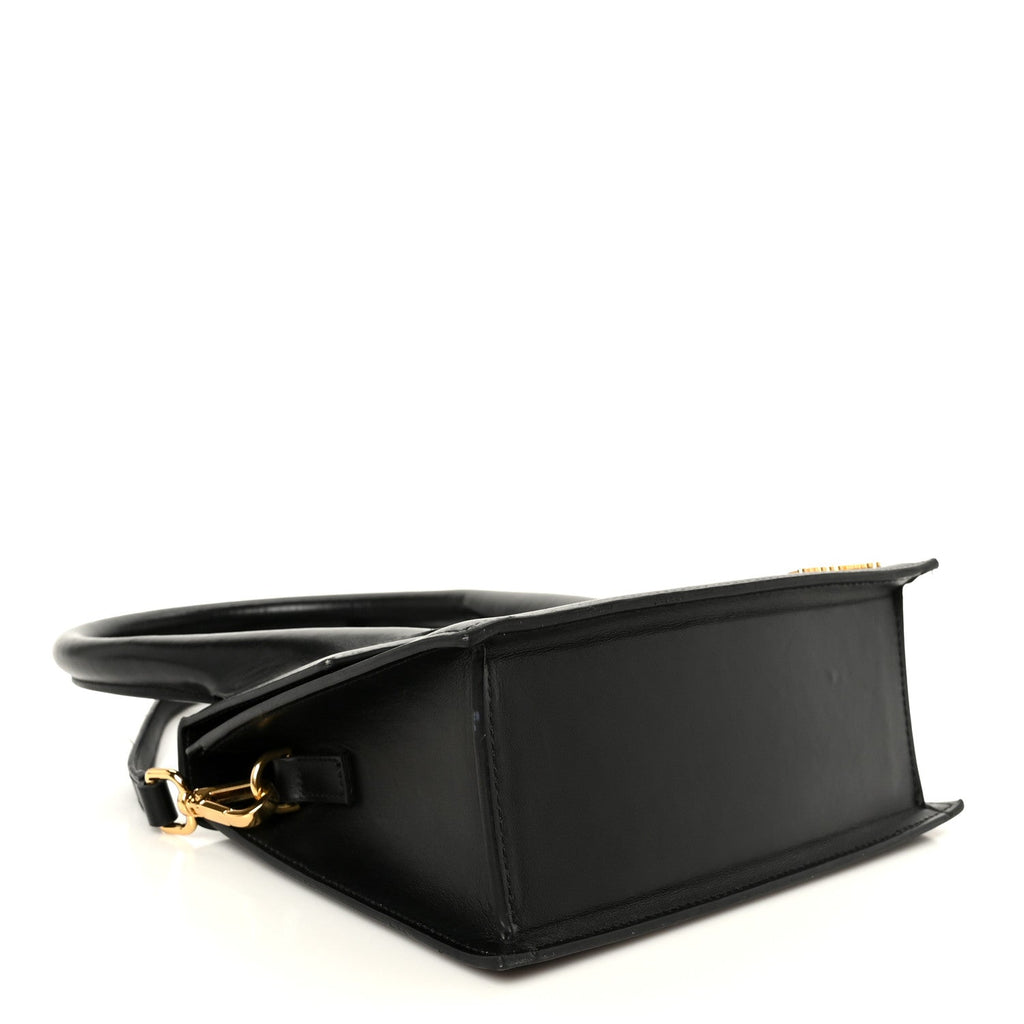 Smooth Calfskin Le Chiquito Moyen Black