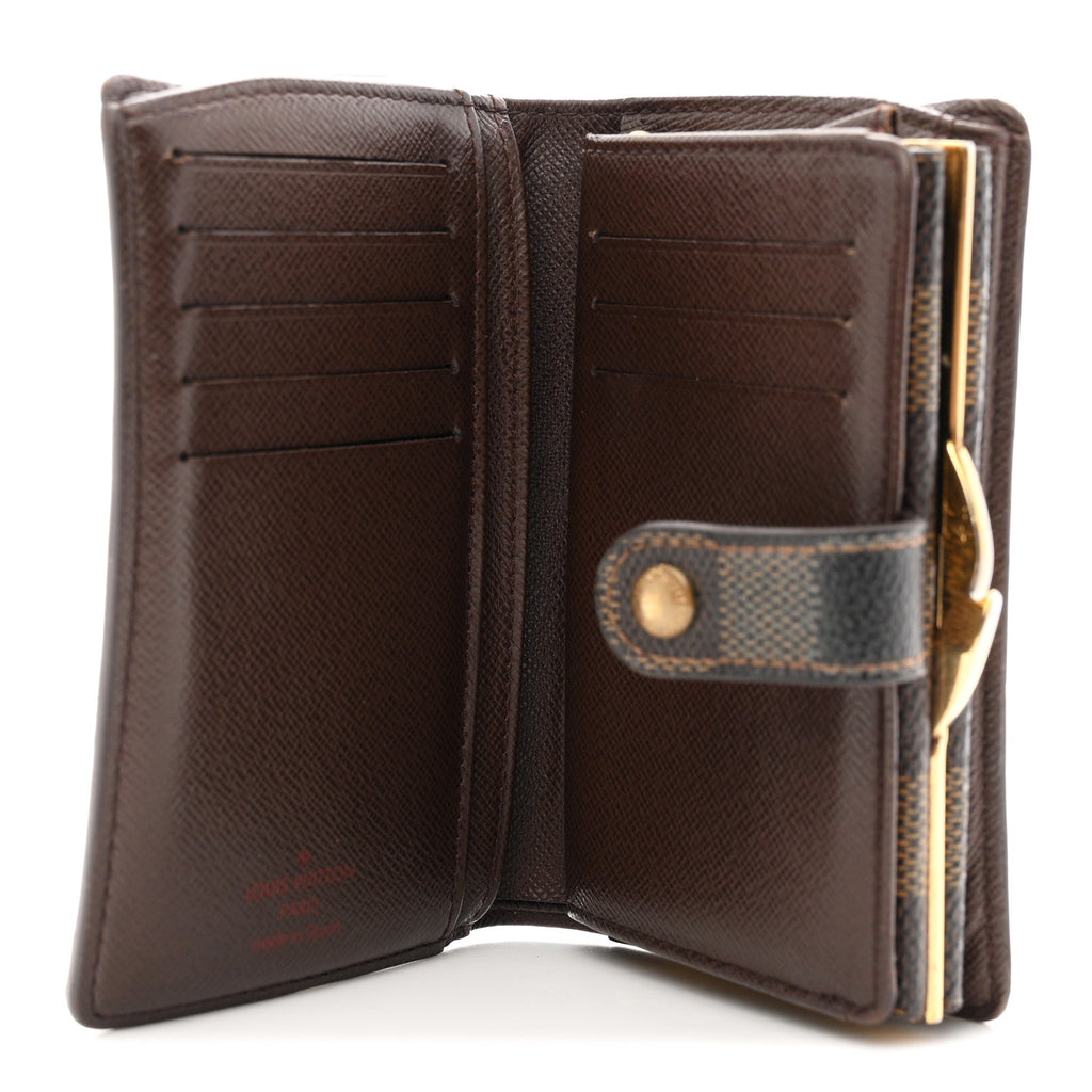 Damier Ebene French Purse Wallet