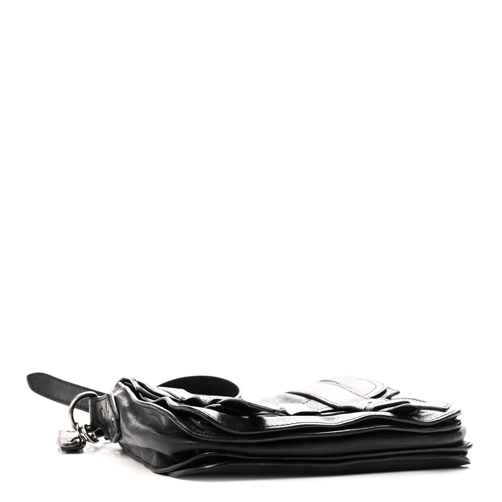 Lambskin PS1 Pouch Messenger Black
