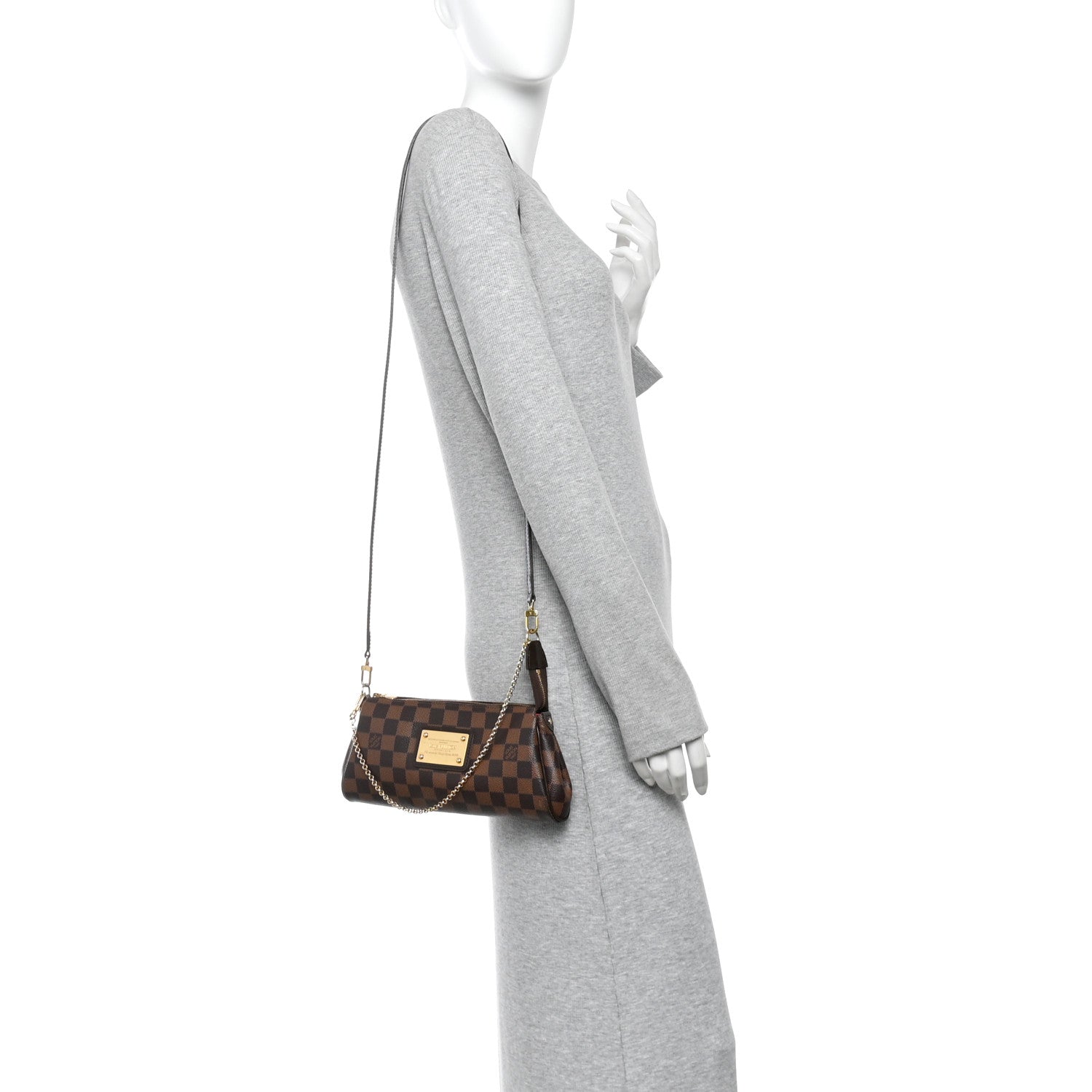 Damier Ebene Eva Clutch