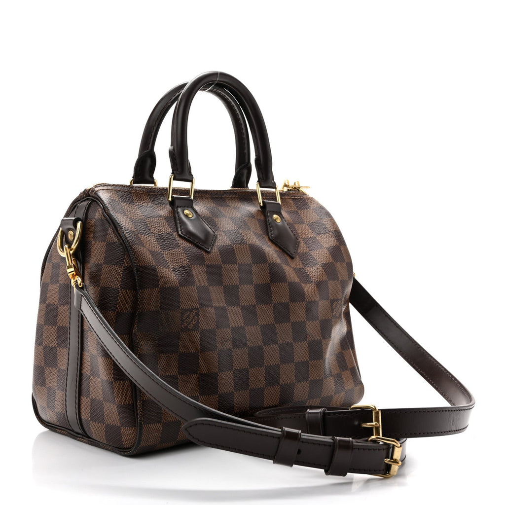 Damier Ebene Speedy Bandouliere 25