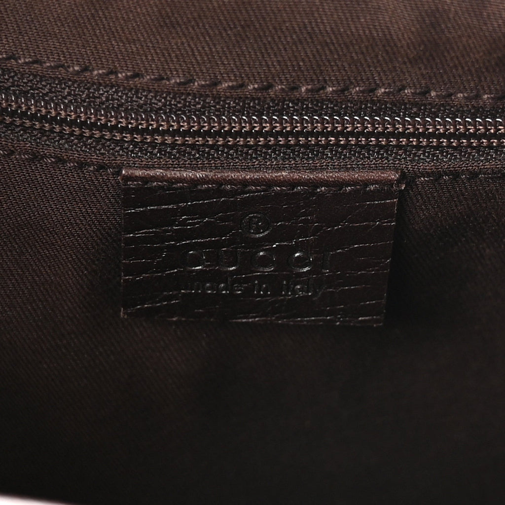 Monogram Web Jackie O Hobo Dark Brown