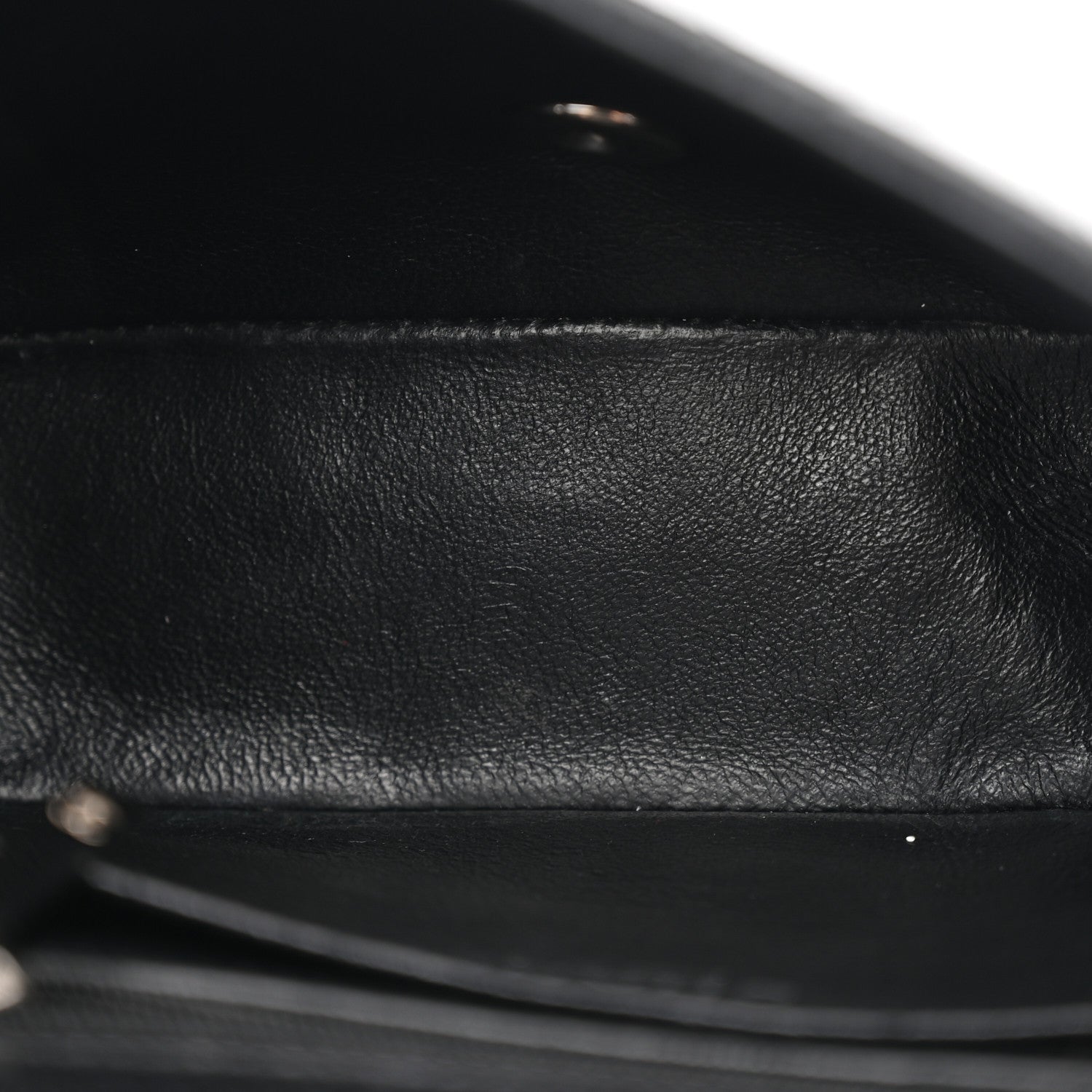 Caviar Quilted Mini Square Flap Black