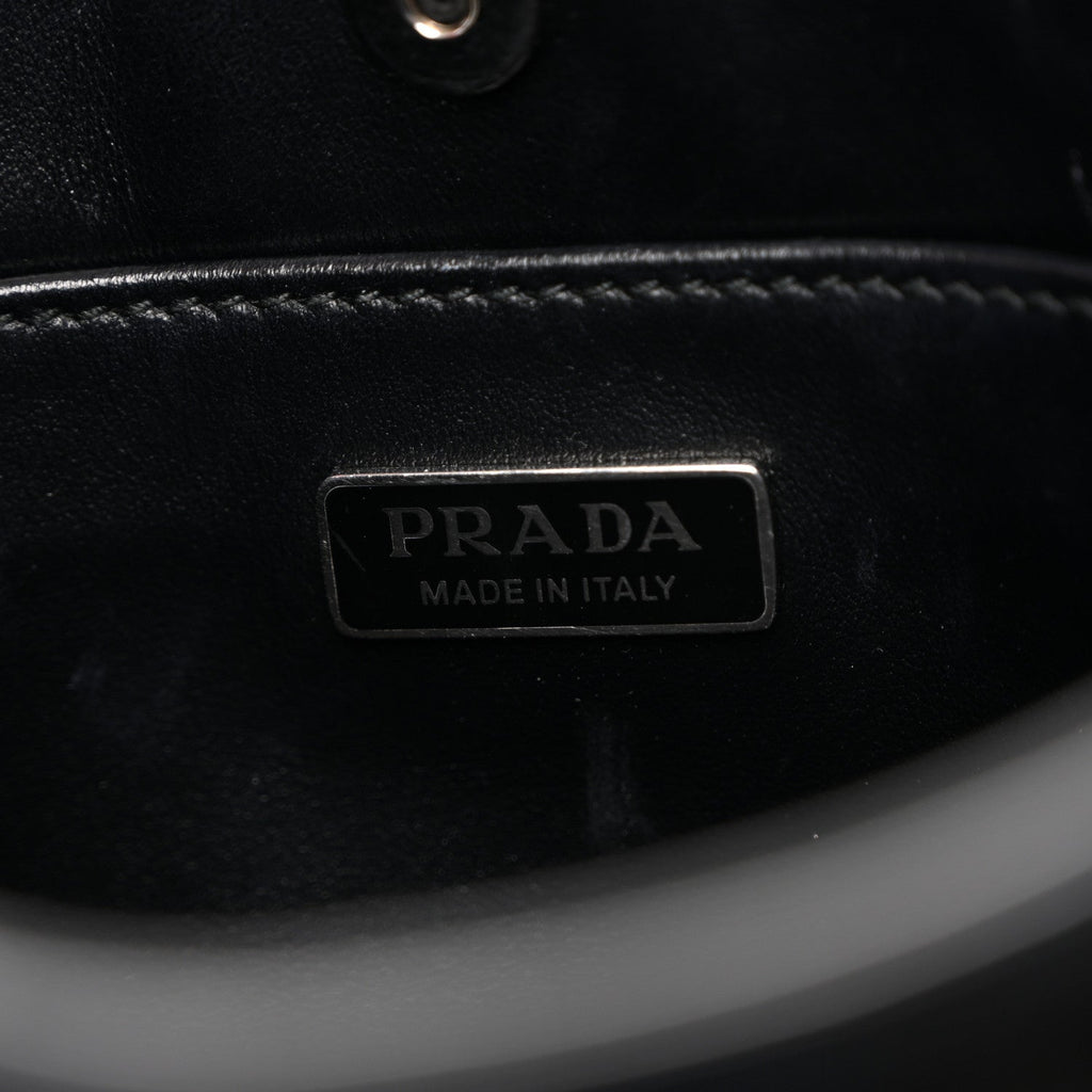 Spazzolato Cleo Shoulder Bag Black
