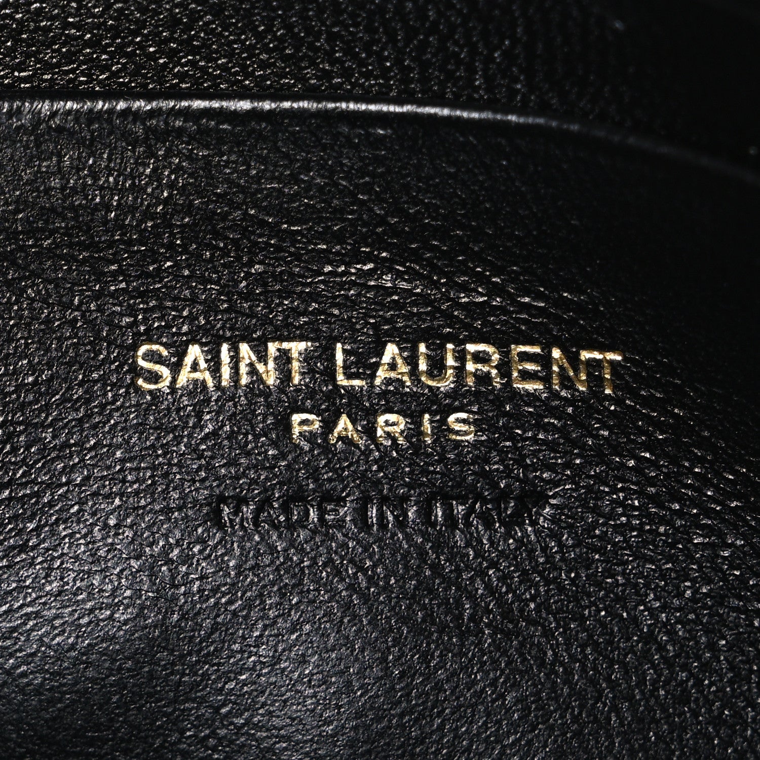 Calfskin Matelasse Monogram Mini Lou Camera Bag Black