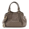 Guccissima Medium Sukey Tote Taupe