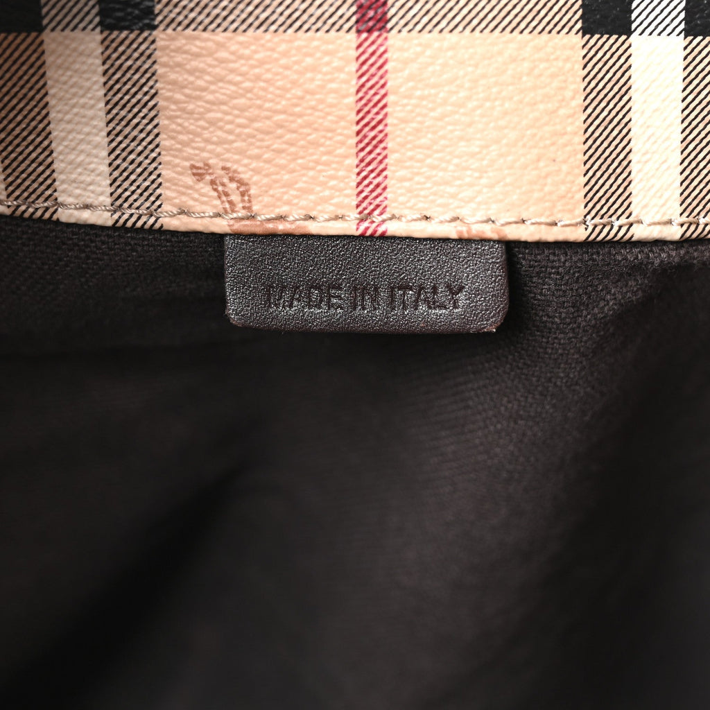 Haymarket Check Small Canterbury Tote Chocolate