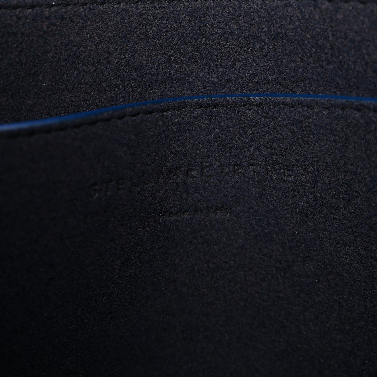 Eco Alter Nappa Perforated Logo Mini Crossbody Blue