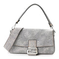 Cuoio Romano Denim Effect Baguette Grey