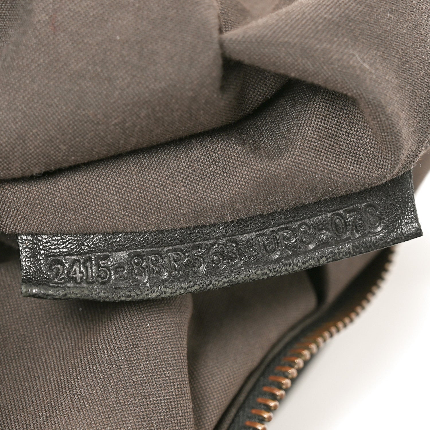 Nappa Patent B Buckle Hobo Black