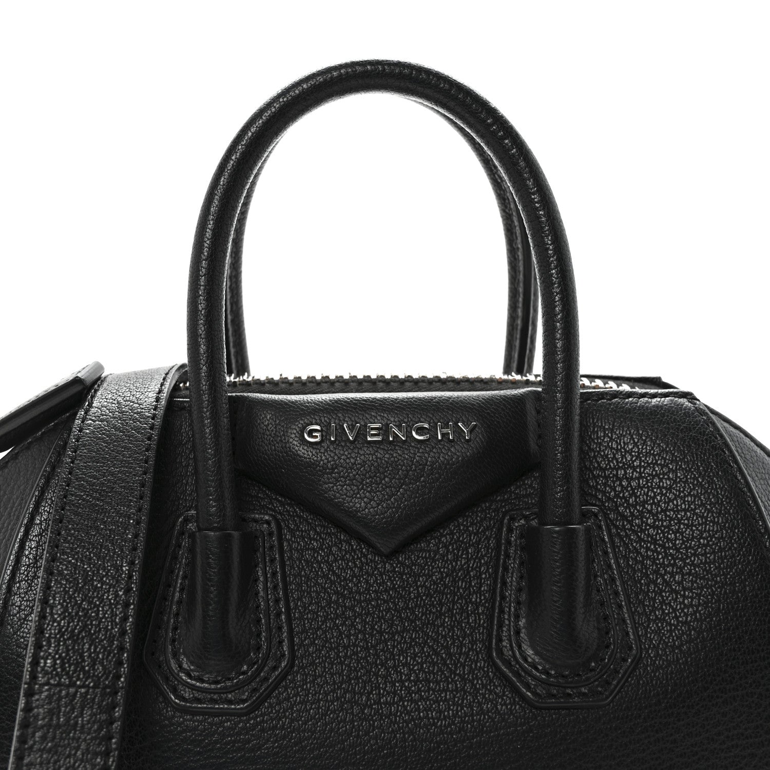 Sugar Goatskin Mini Antigona Black