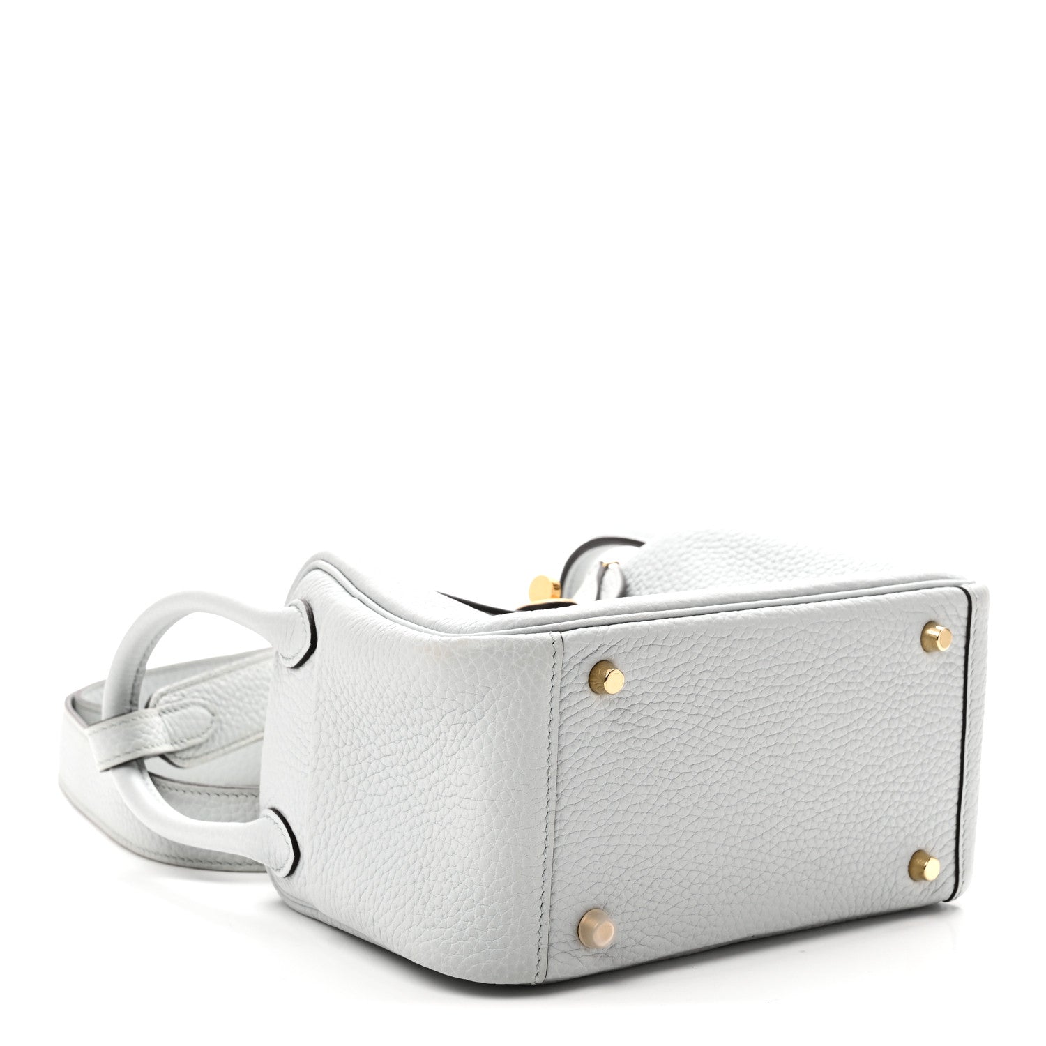 Taurillon Clemence Mini Lindy 20 Bleu Pale