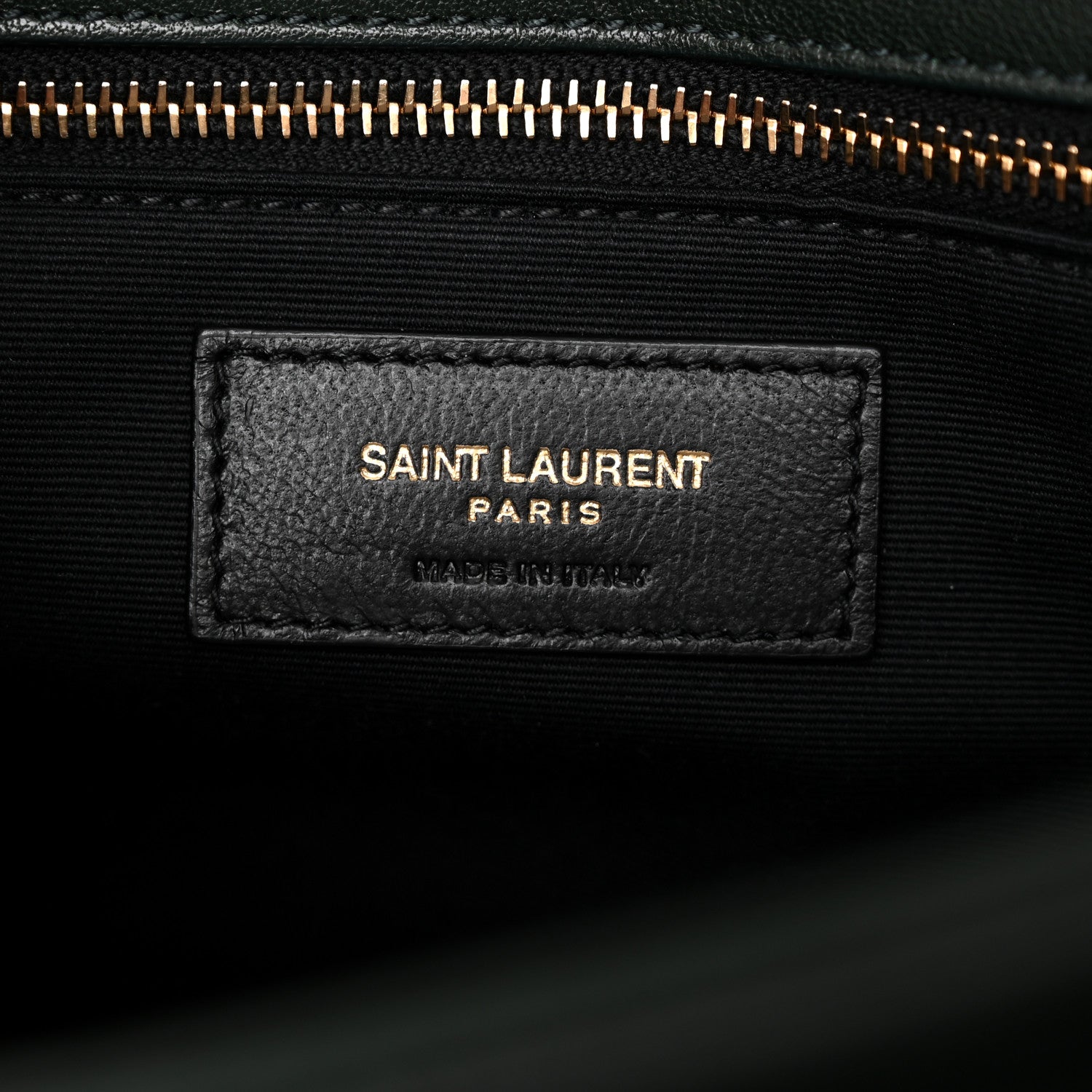 Lambskin Quilted Mini Becky Chain Bag Vert Fonce