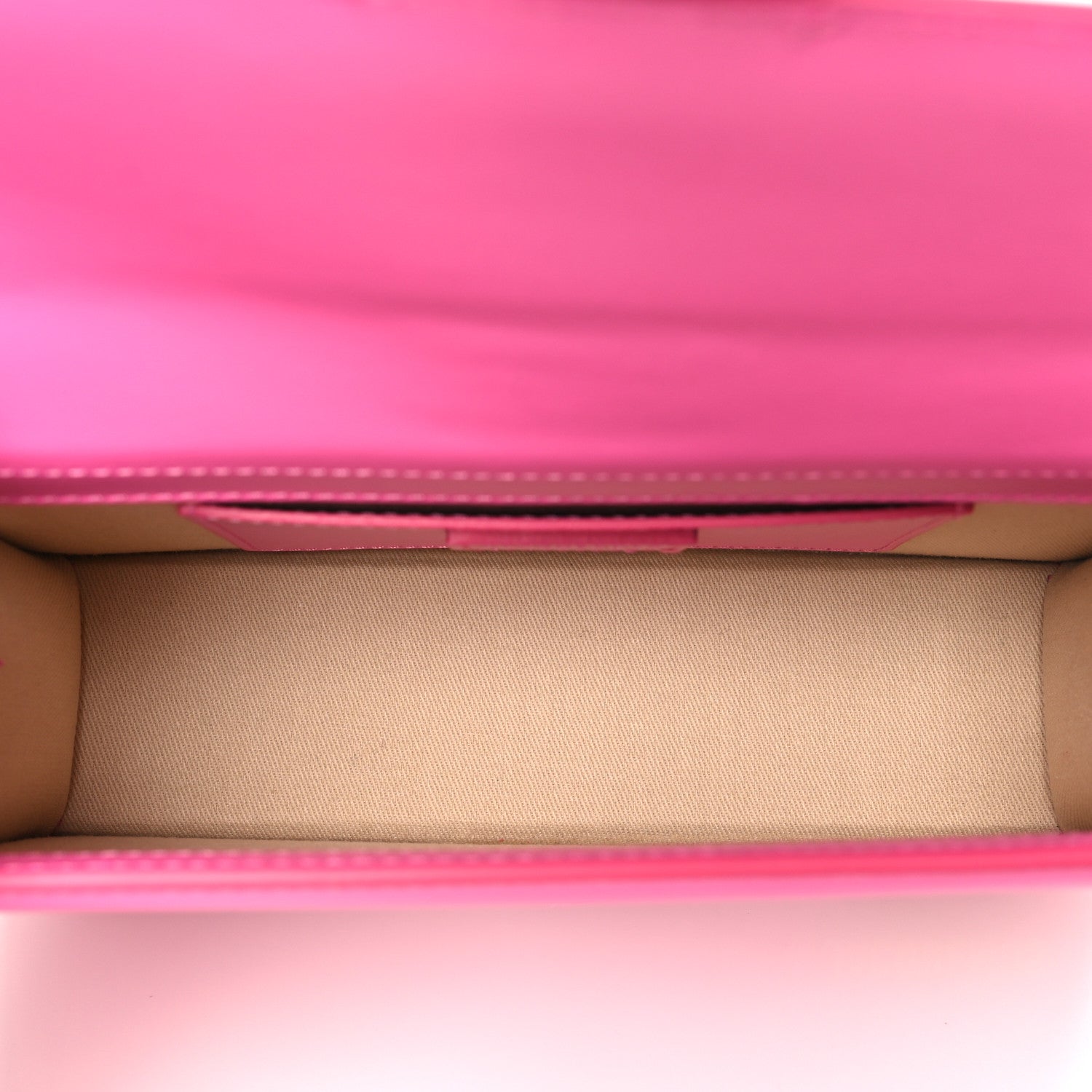Smooth Calfskin Le Grand Bambino Neon Pink