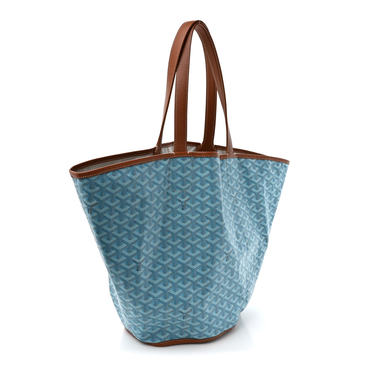 Goyardine Reversible Belharra Light Blue