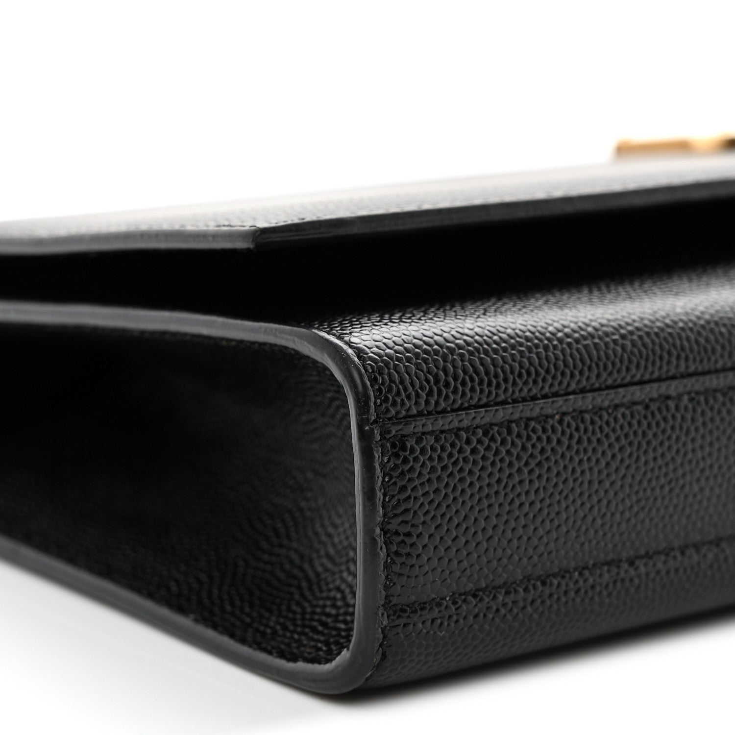 Grain De Poudre Monogram Cassandre Clutch Black