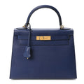 Epsom Kelly Sellier 28 Bleu Saphir