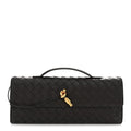 Nappa Intrecciato Long Andiamo Top Handle Clutch Fondant