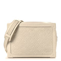 Taurillon Monogram Solar Ray Soft Trunk Powder White