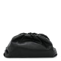 Smooth Butter Calf The Pouch Oversized Clutch Black