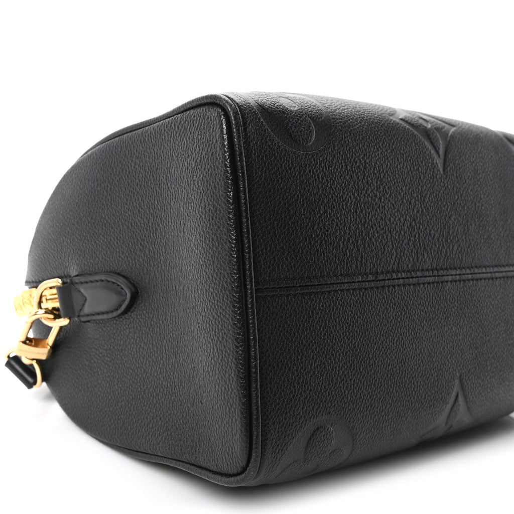 Empreinte Monogram Giant Speedy Bandouliere 25 Black