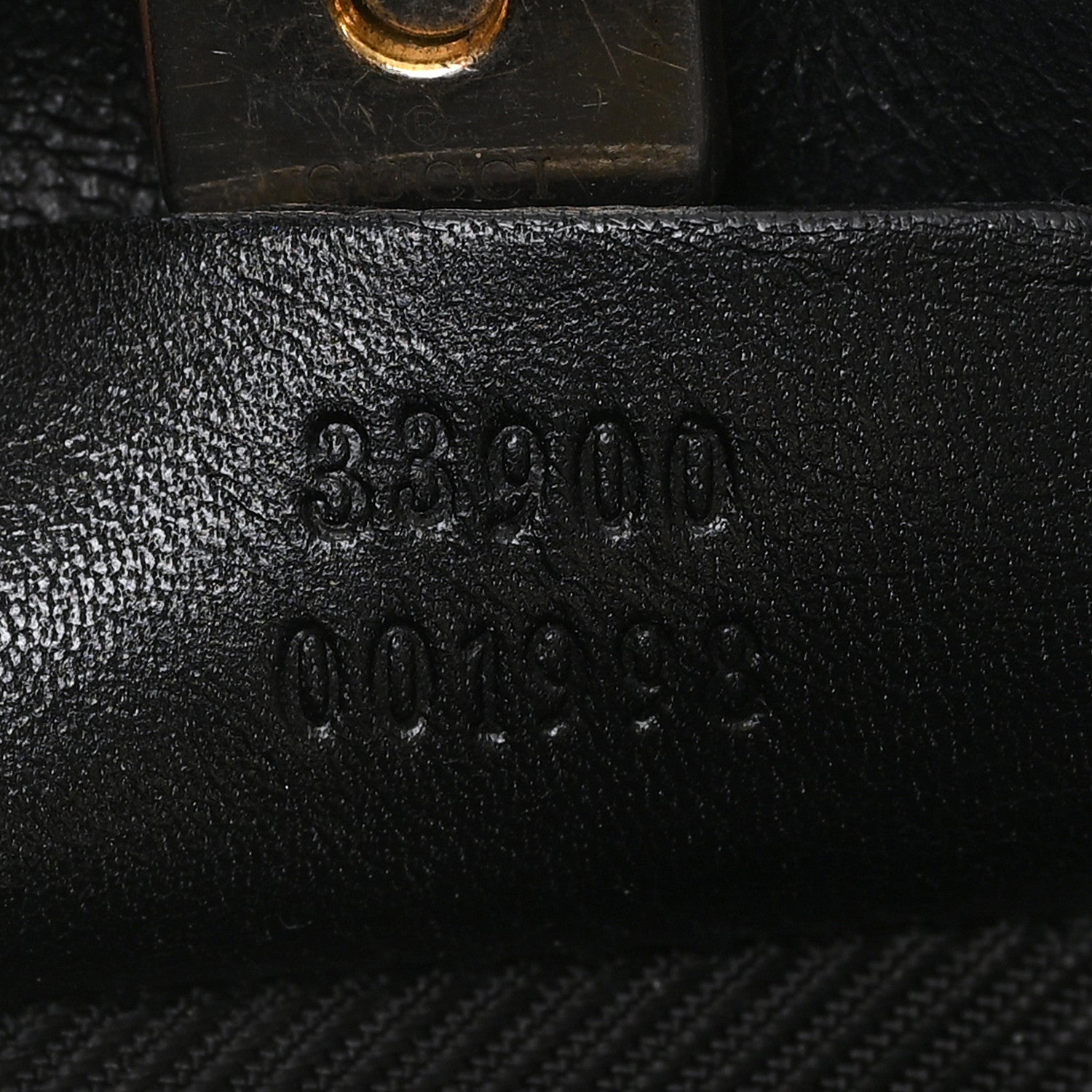 Monogram Shoulder Bag Black