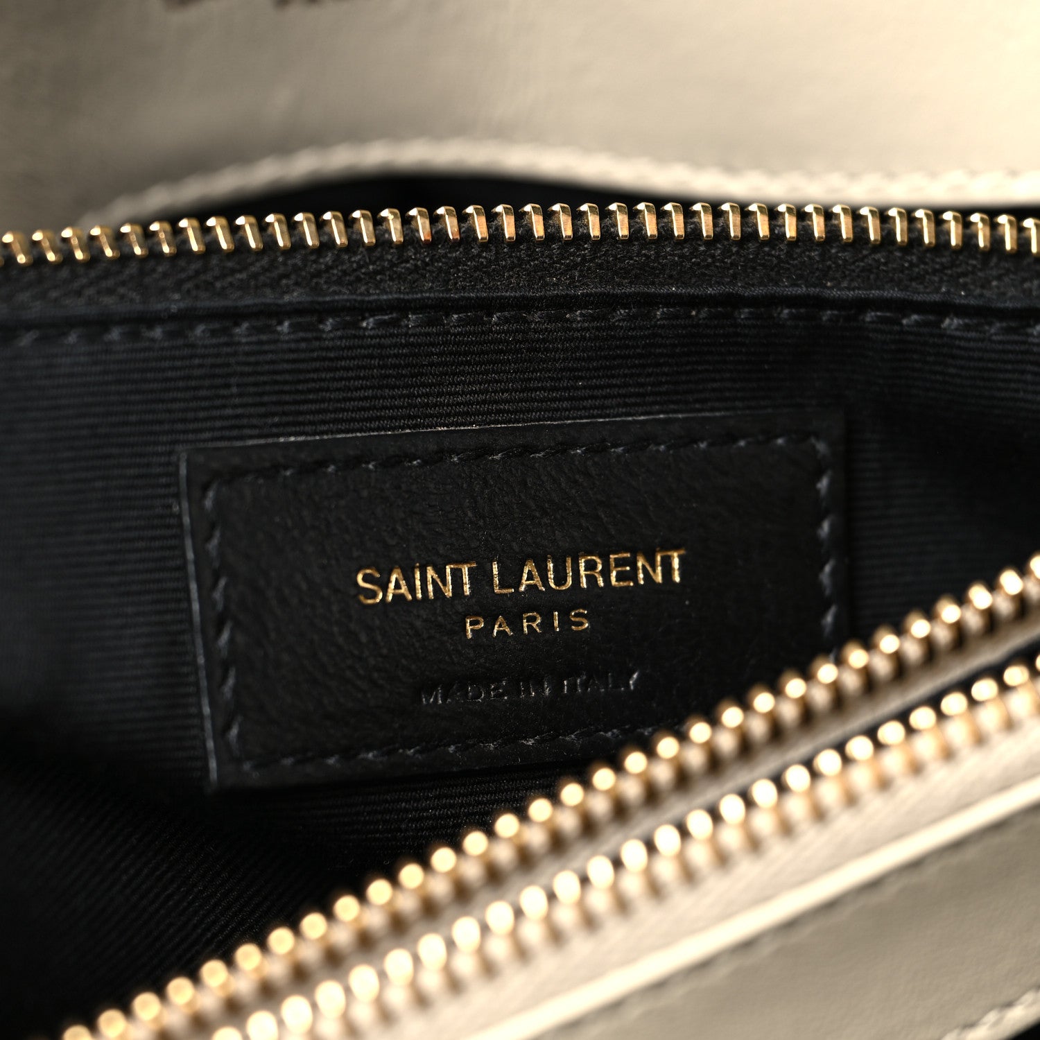 Calfskin Y Quilted Monogram Medium Loulou Chain Satchel Crema Soft