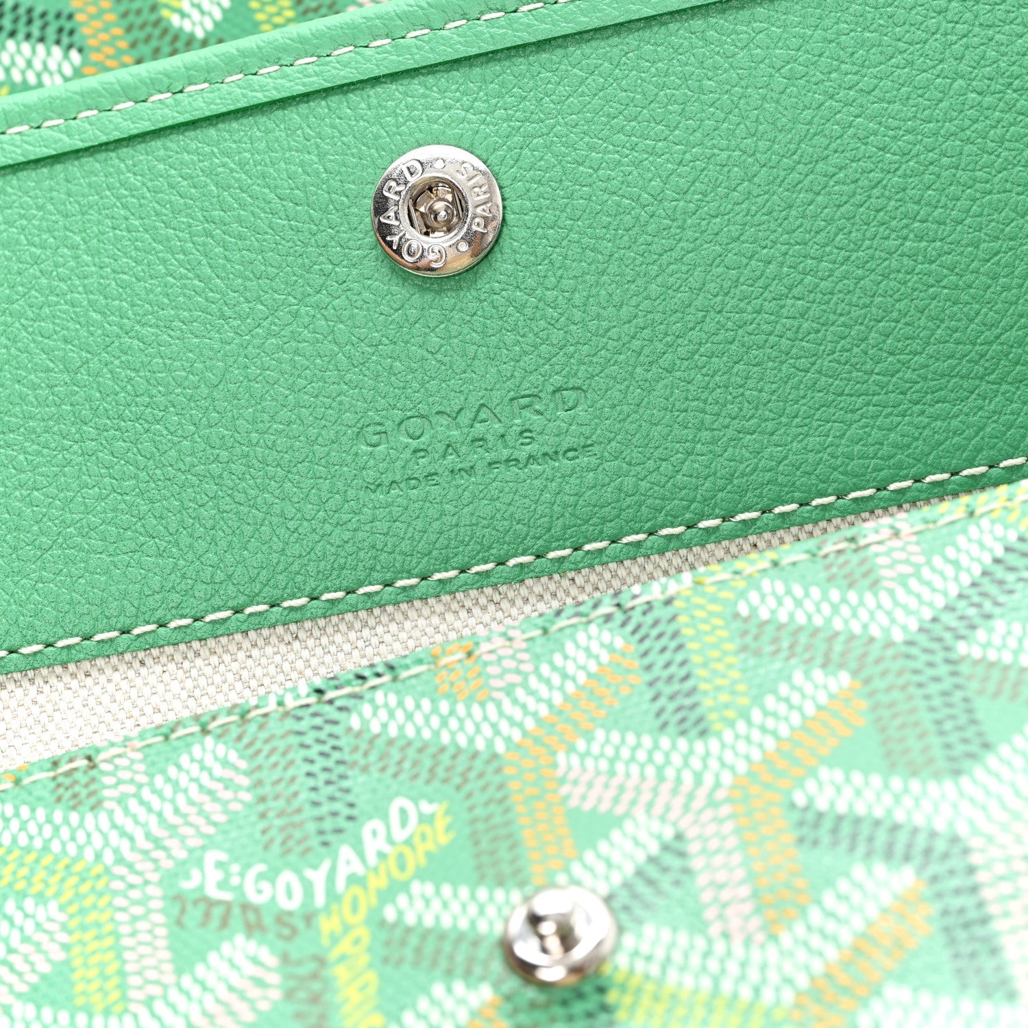 Goyardine Boheme Hobo Meadow Green