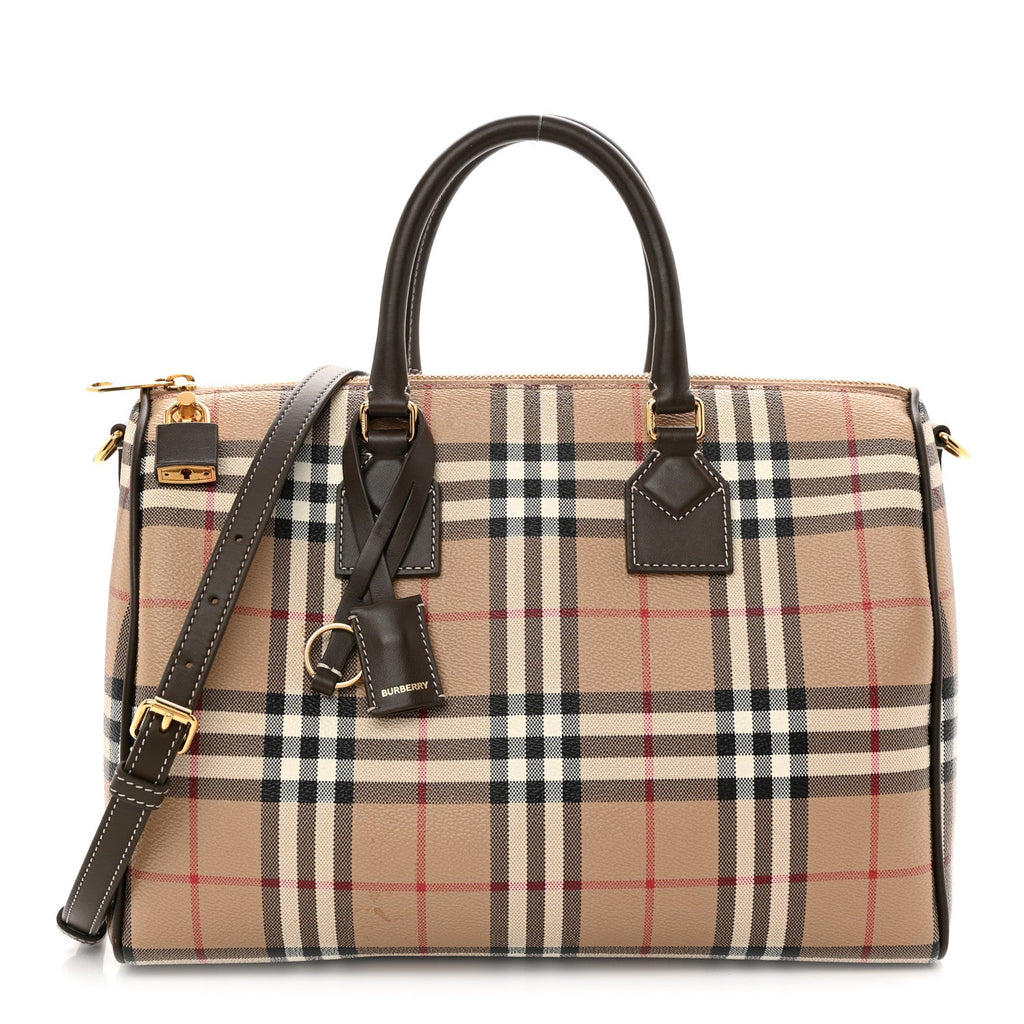 Horseferry Check Medium Bowling Bag Military