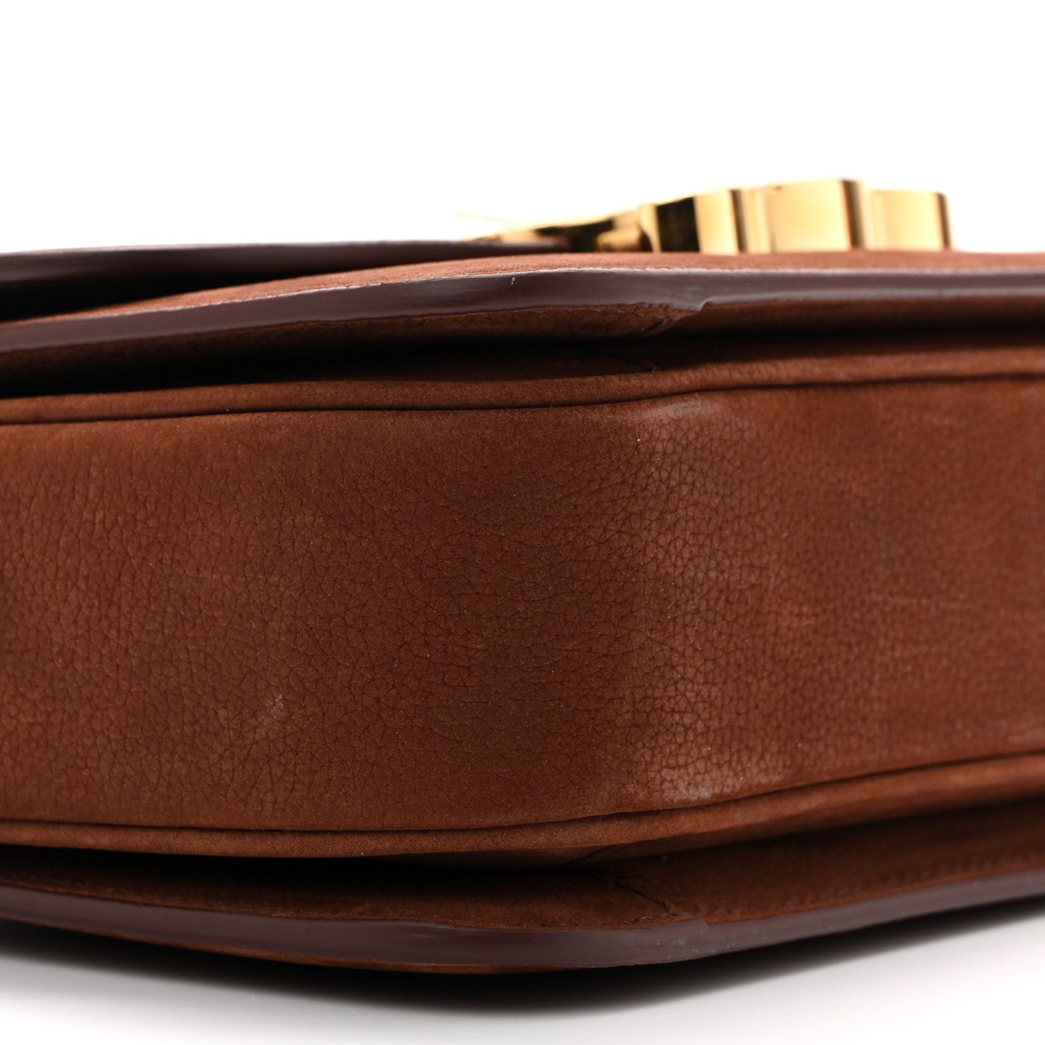 Nubuck Calfskin Teen Triomphe Chestnut