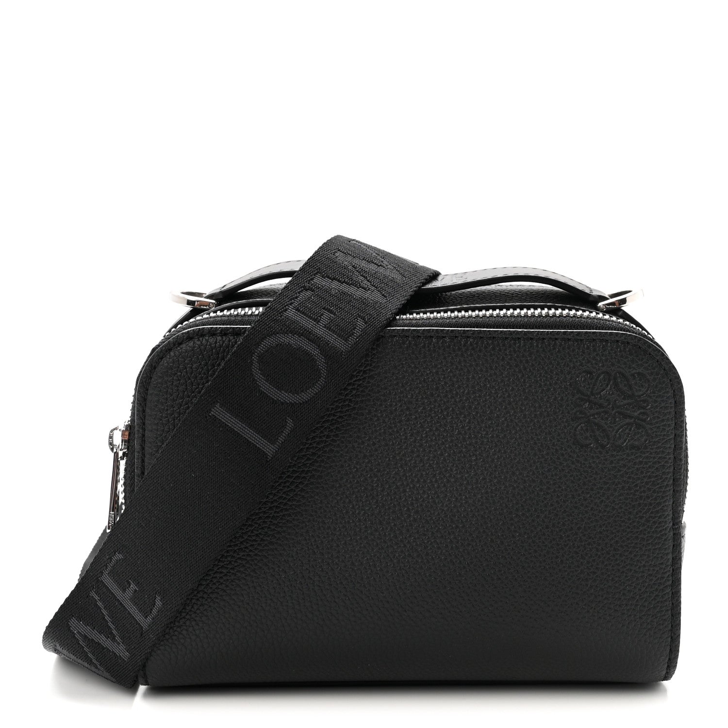 Soft Calfskin Mini Camera Bag Black