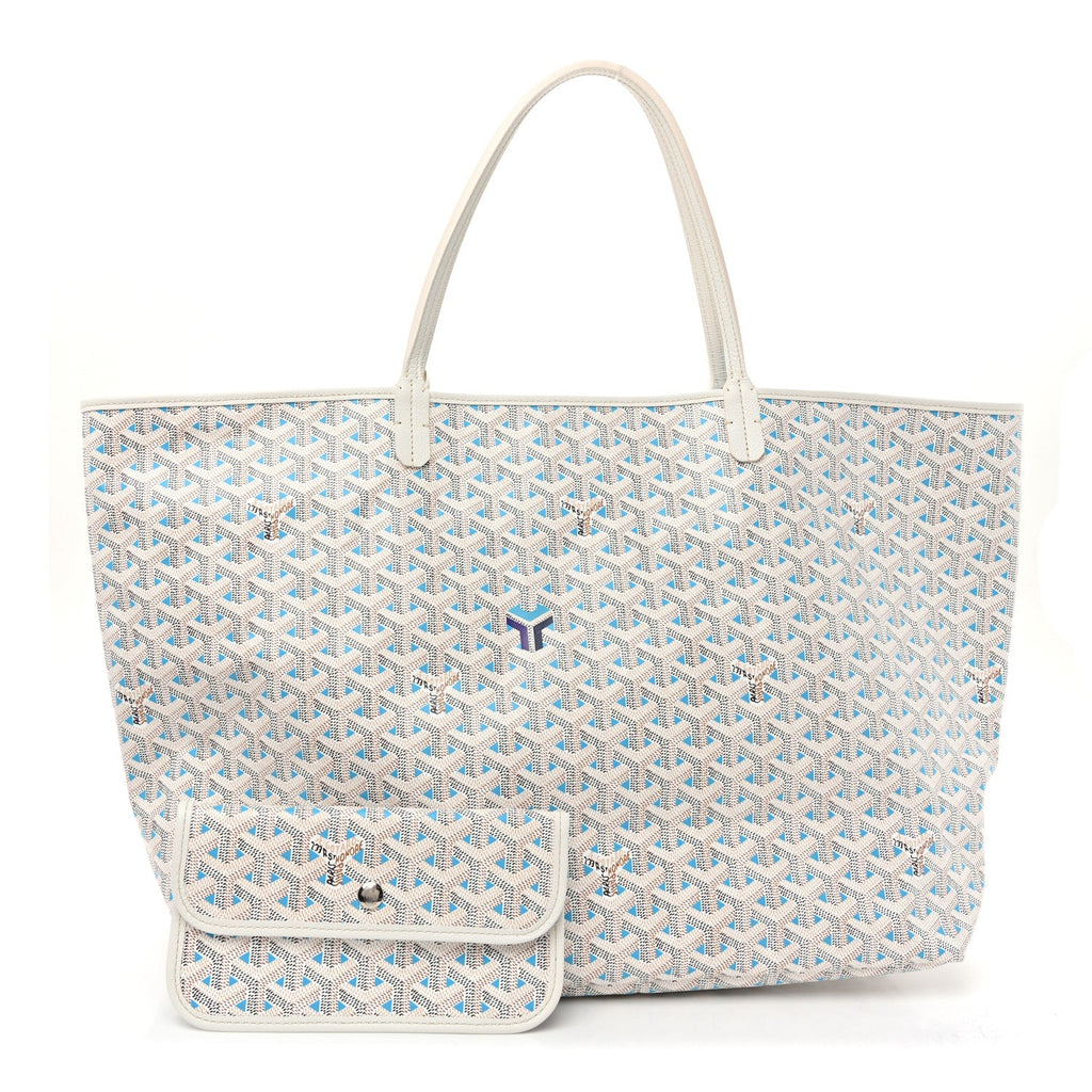 Goyardine Saint Louis Claire Voie GM White Opaline
