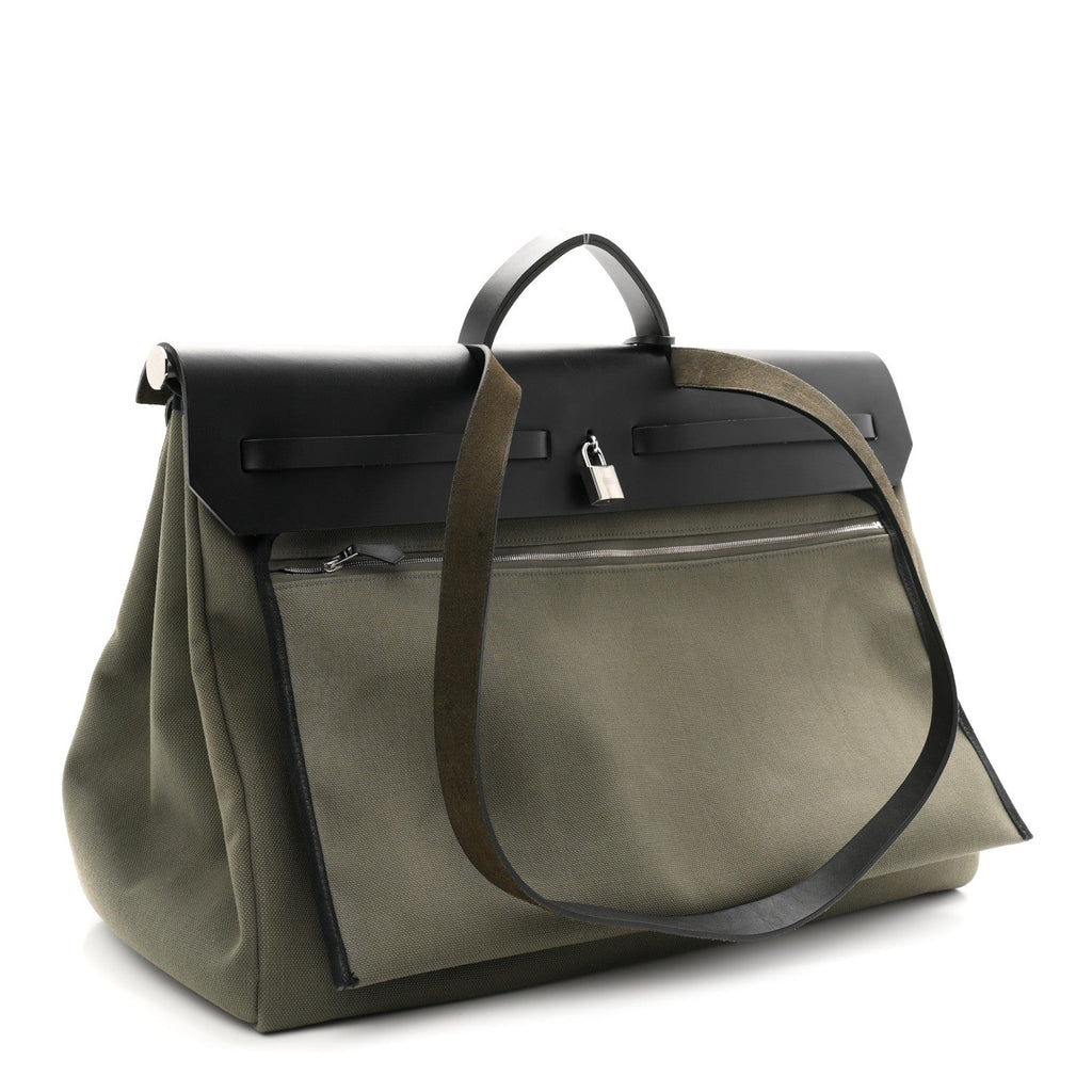 Military Toile Vache Hunter Herbag Cabine Zip 50 Kaki Black