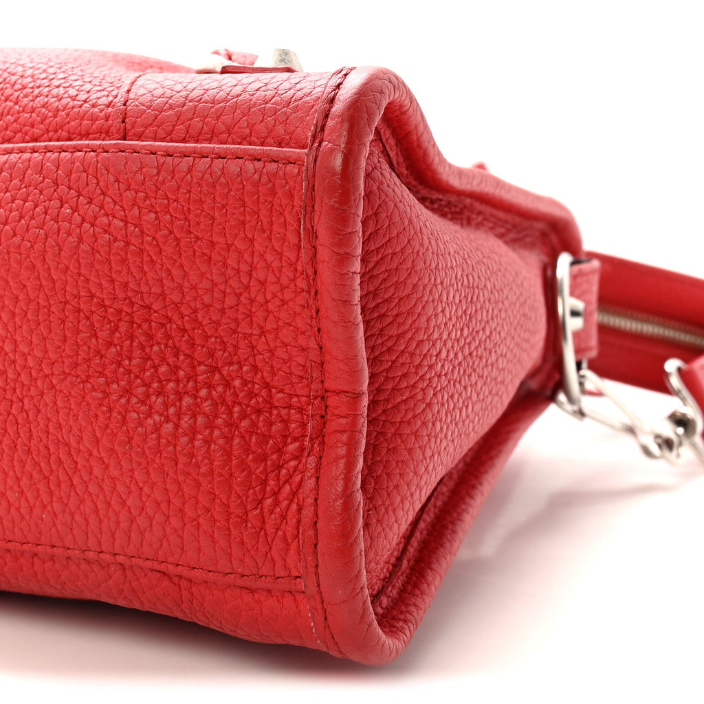 Vibrato Calfskin Classic Silver Hardware S City Rouge Cerise