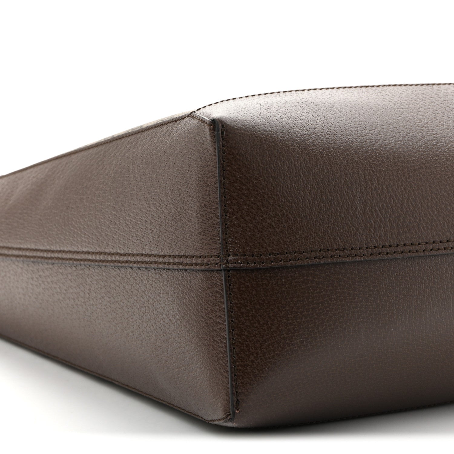GG Supreme Monogram Web Ophidia Tote Brown