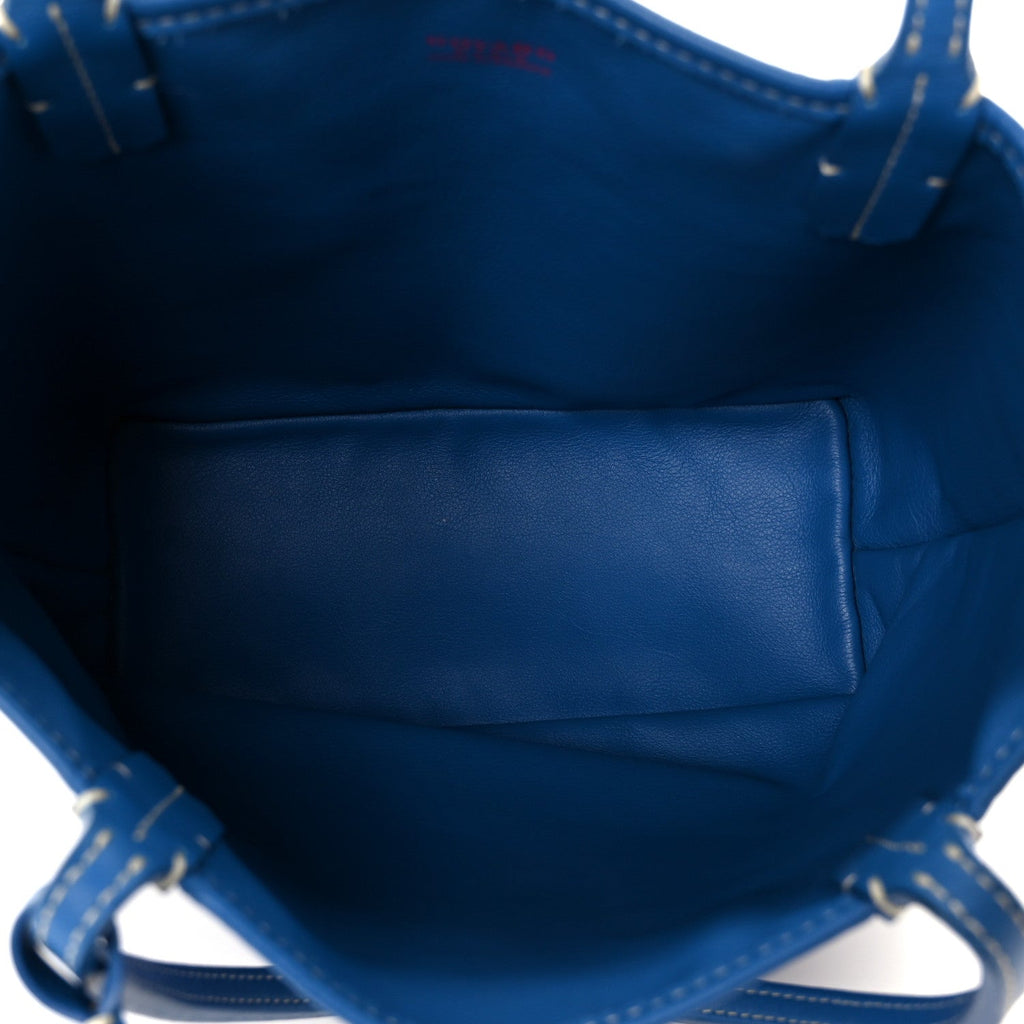 Goyardine Reversible Mini Anjou Sky Blue