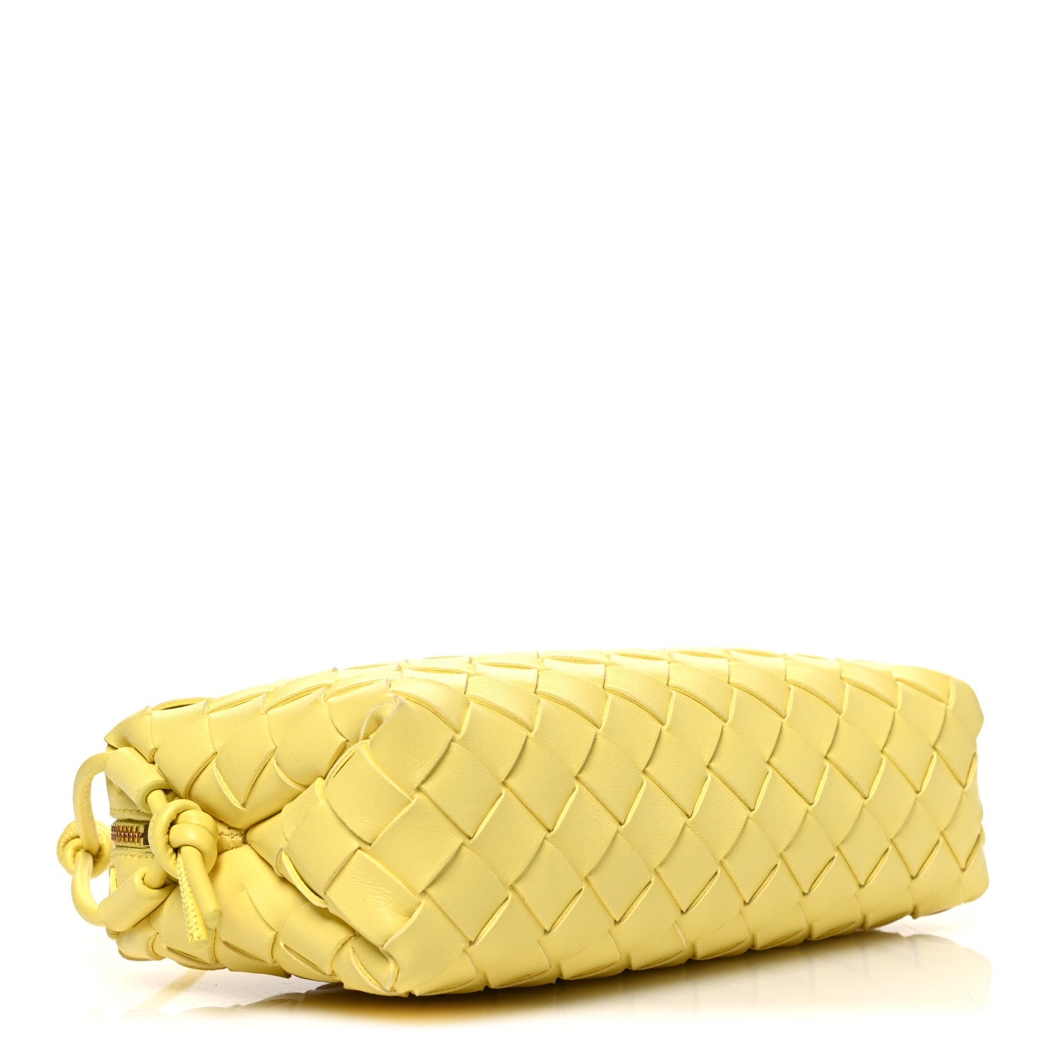 Nappa Intrecciato Loop Baguette Bag Sherbert
