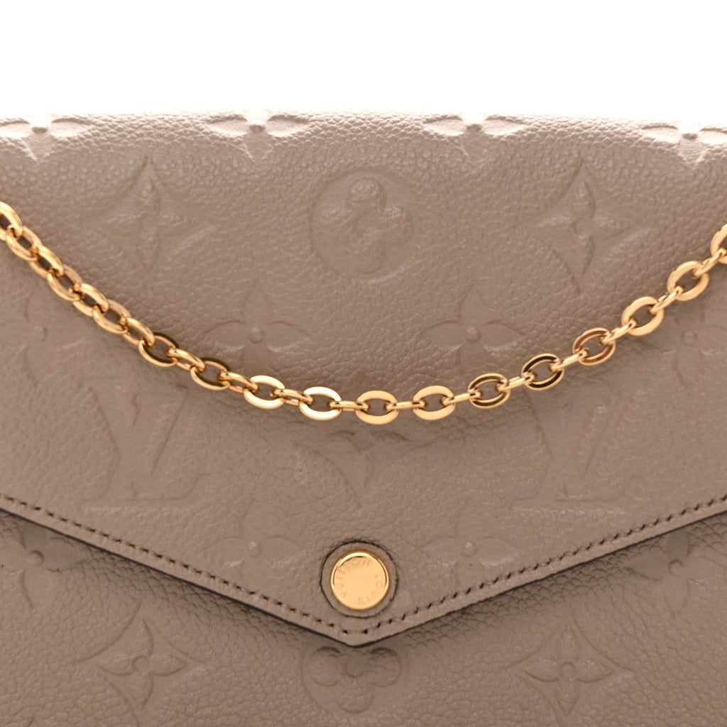 Empreinte Pochette Felicie Chain Wallet Tourterelle