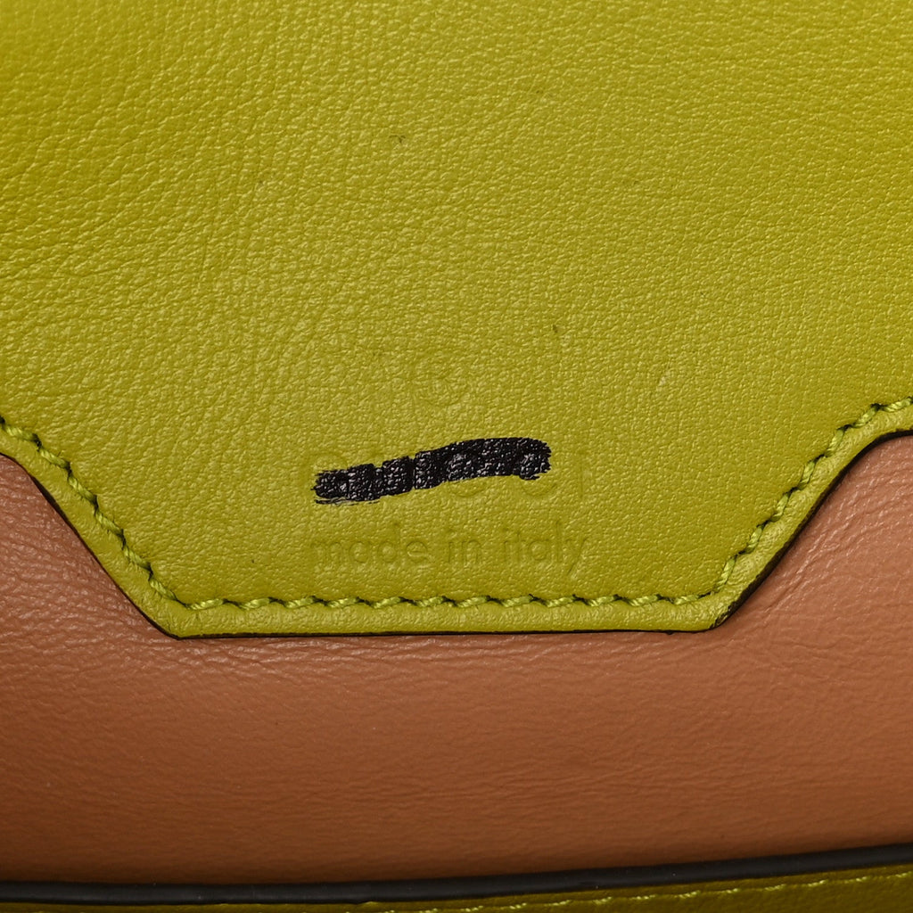 Lizard Mini Horsebit 1955 Shoulder Bag Green