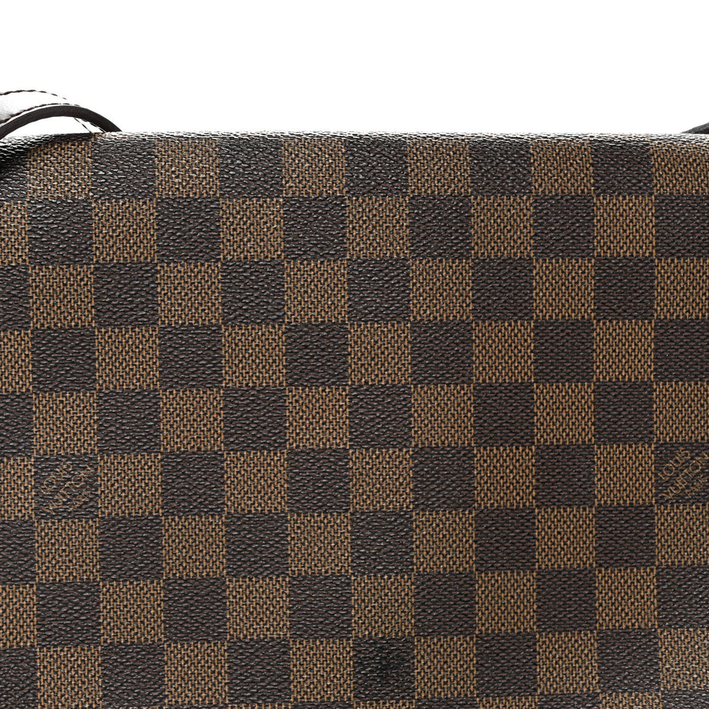 Damier Ebene Musette Tango Long Strap