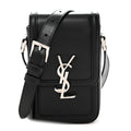 Smooth Calfskin Mini Solferino Satchel Black
