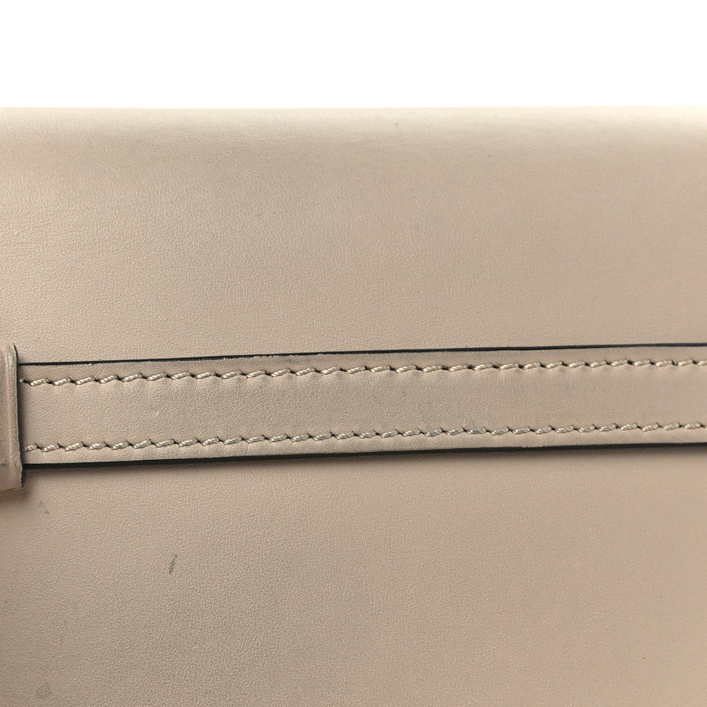 Calfskin Jacquard Mini Gate Dual Bag Sand