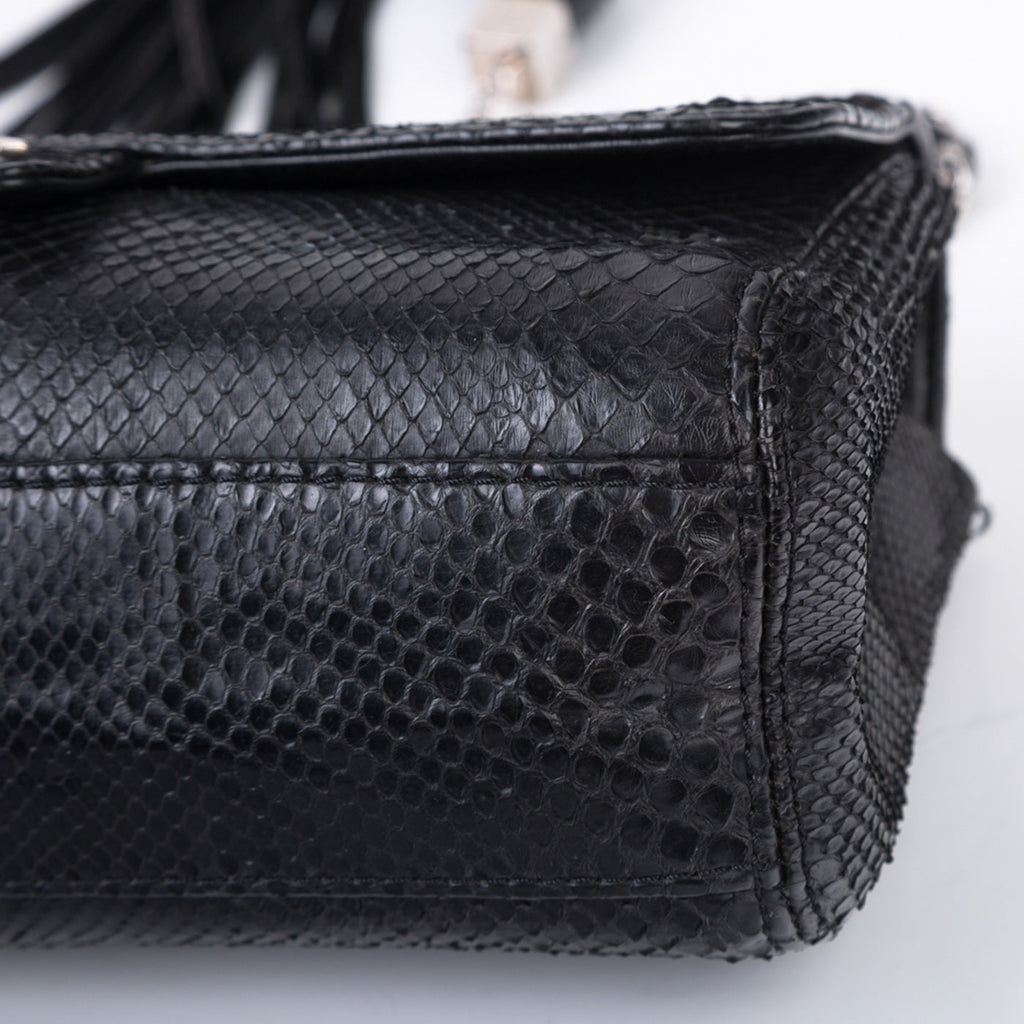 Chanel Timeless Python Shoulder Bag