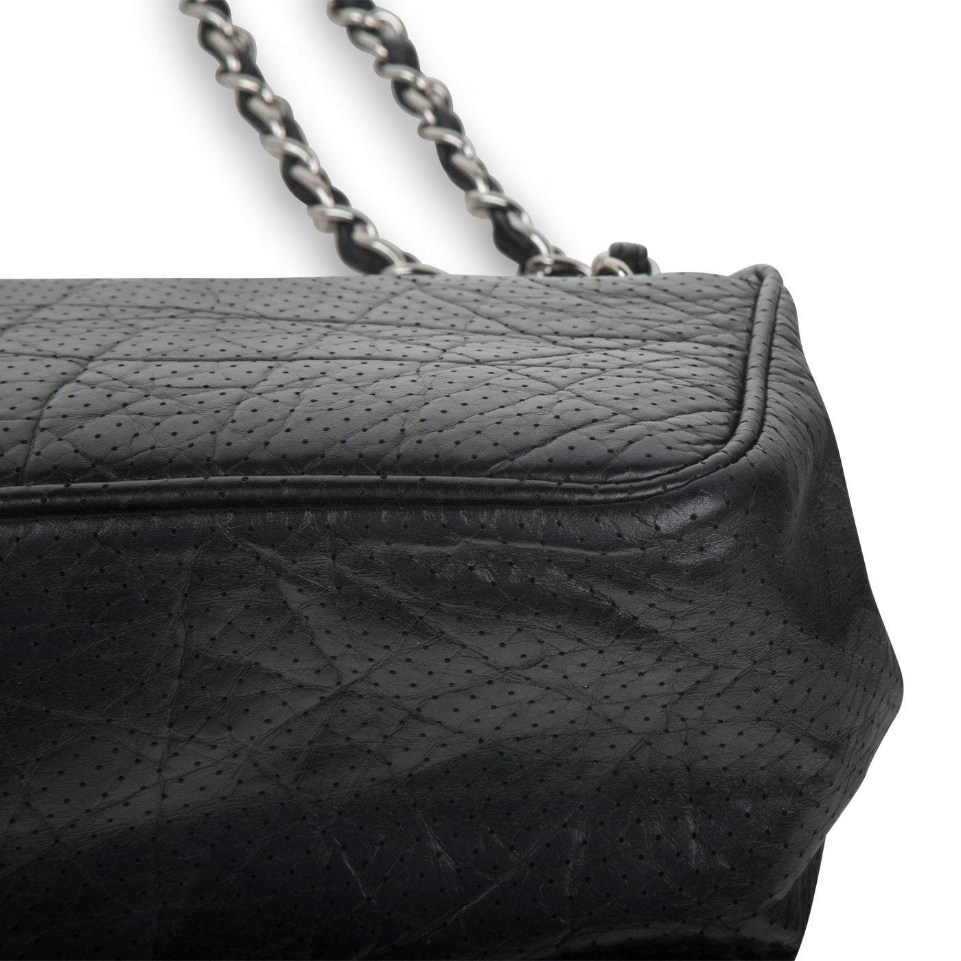 Chanel Vintage Perforated Shoulder Bag