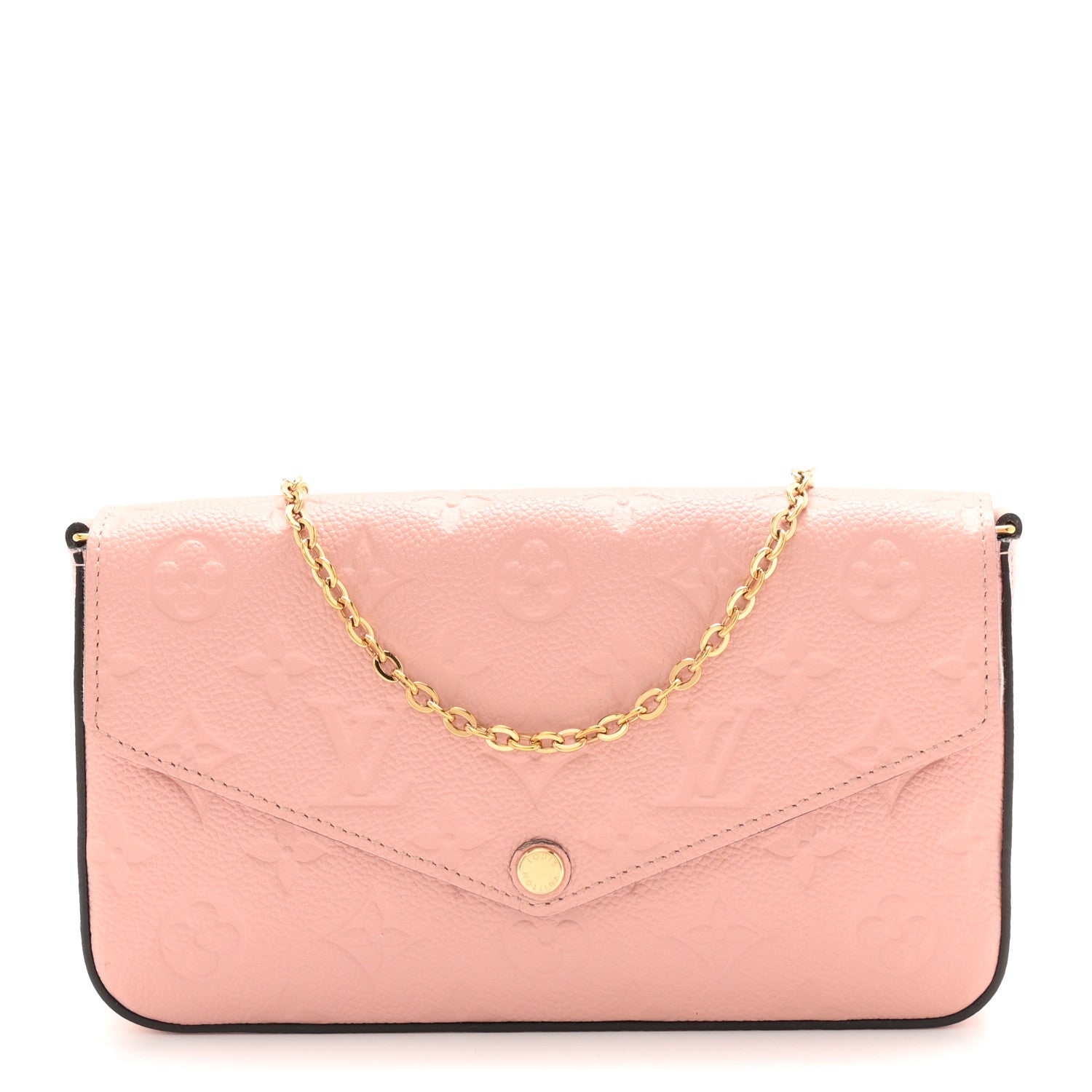 Empreinte Pochette Felicie Chain Wallet Rose Poudre