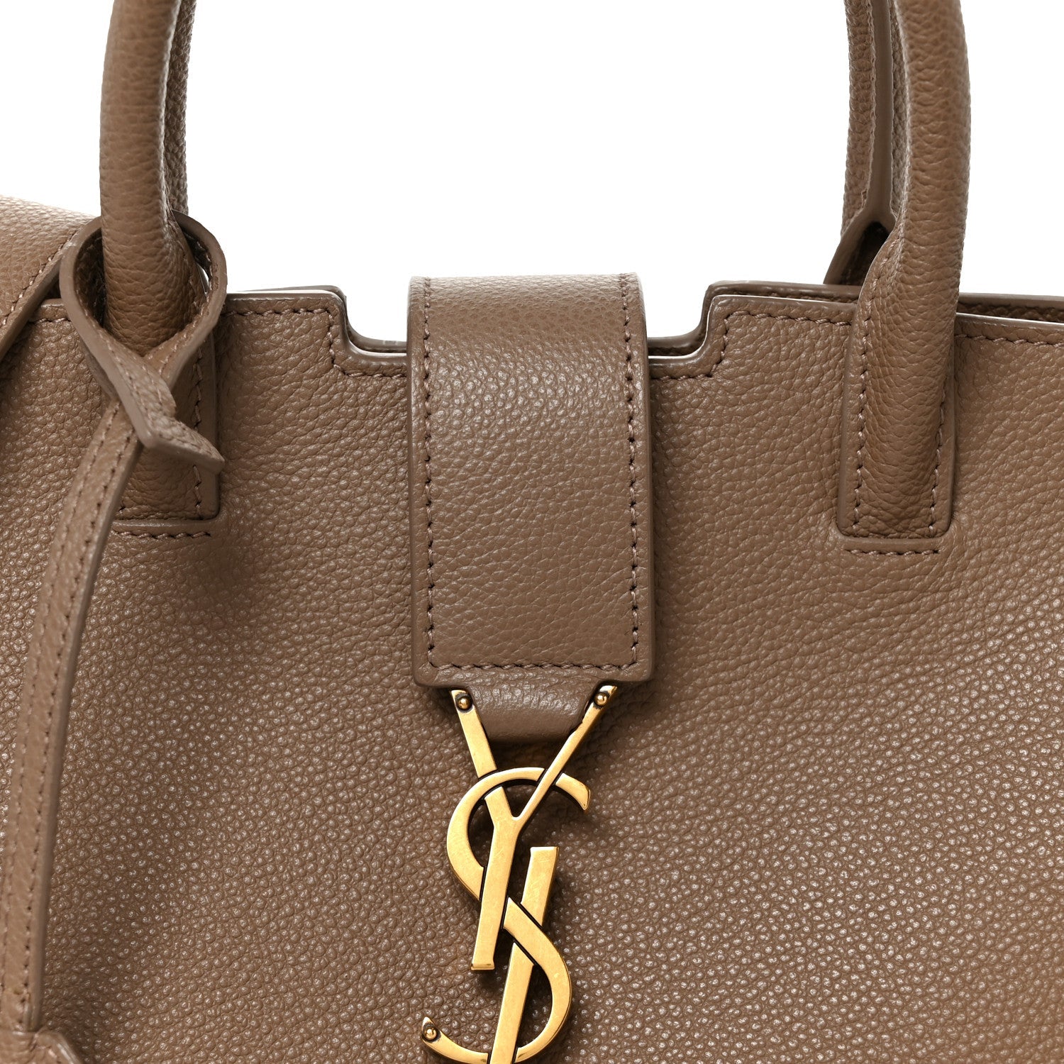 Calfskin Baby Monogram Downtown Cabas Beige