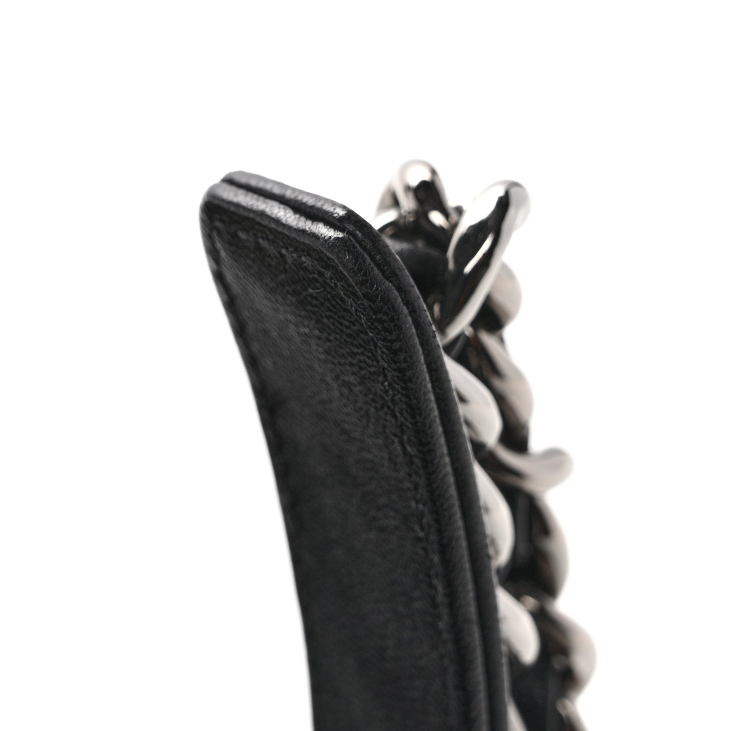 Goatskin Quilted Medium Chanel 19 Flap Black