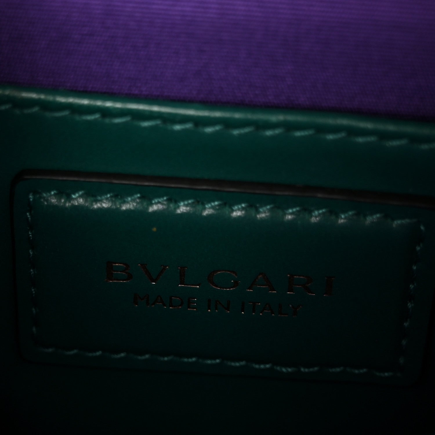 Calfskin Small Serpenti Forever Snake Strap Crossbody Bag Emerald Green