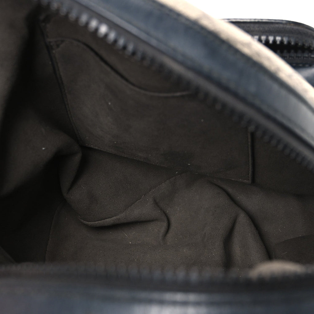 GG Supreme Monogram Small Eden Day Backpack Black