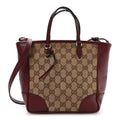 Monogram Small Bree Tote Red